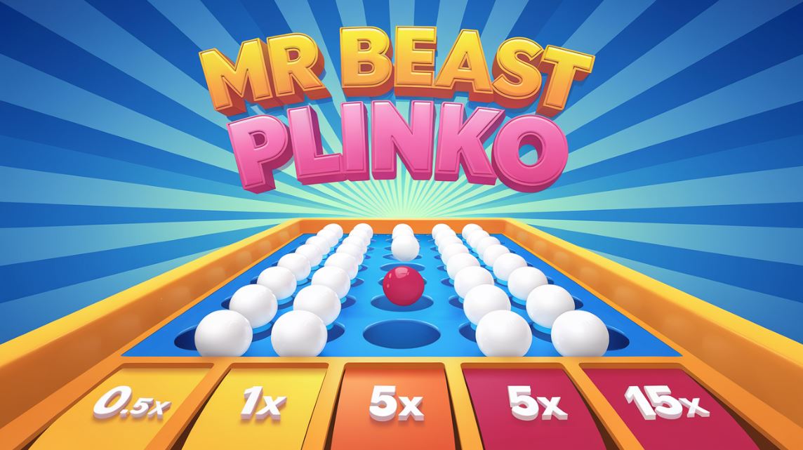 Mr Beast Plinko Game Screenshot