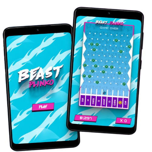 Mr Beast Plinko game